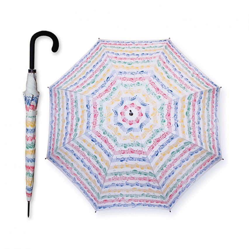 NG MUSIQUE - Parapluie Blanc / Multicouleur Musique