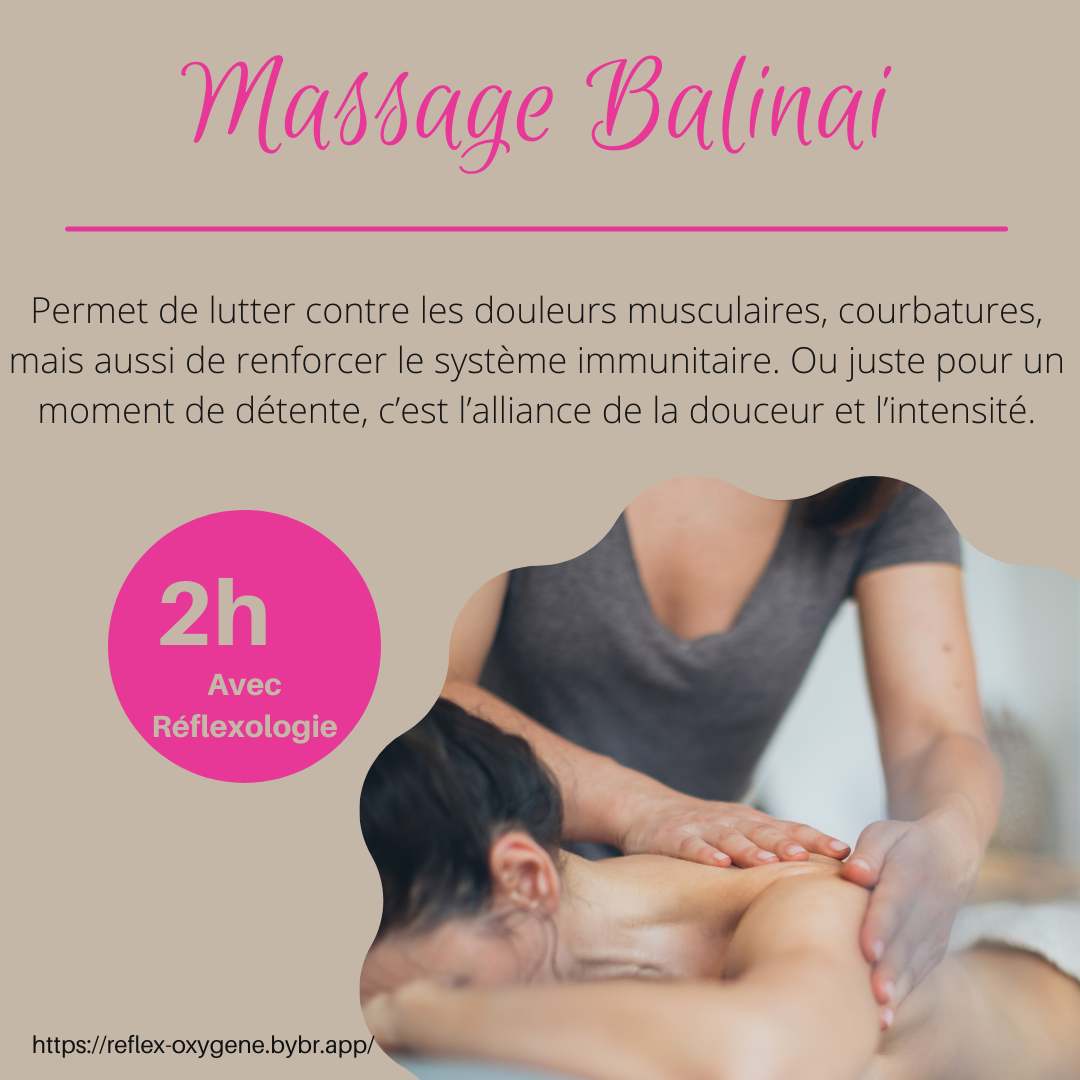 JER'TA FORME & REFLEX'OXYGENE - Reims : Massage Balinai